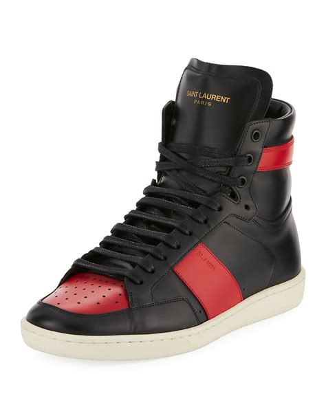 ysl men sneaker|saint laurent high top sneakers.